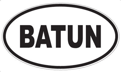 BATUN - Oval Magnet