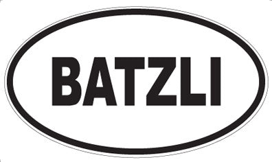 BATZLI - Oval Magnet