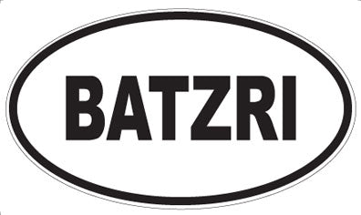 BATZRI - Oval Magnet