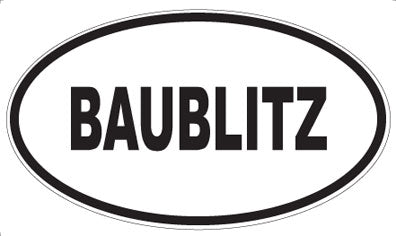 BAUBLITZ - Oval Magnet