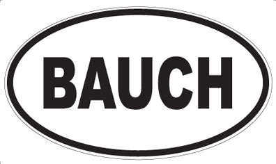 BAUCH - Oval Magnet