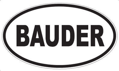 BAUDER - Oval Magnet