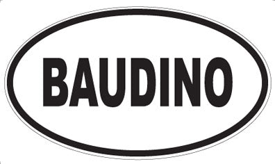 BAUDINO - Oval Magnet