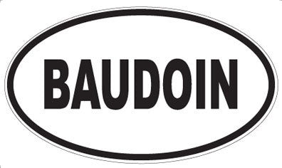 BAUDOIN - Oval Magnet