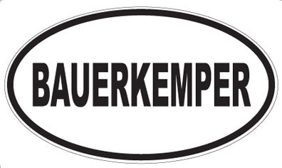BAUERKEMPER - Oval Magnet