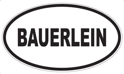BAUERLEIN - Oval Magnet