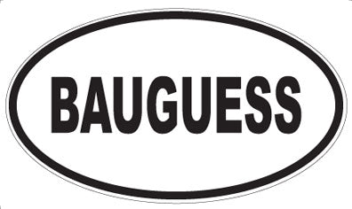 BAUGUESS - Oval Magnet