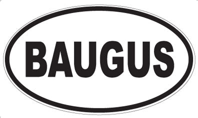 BAUGUS - Oval Magnet