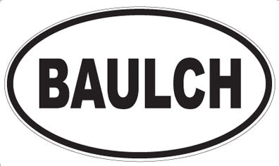 BAULCH - Oval Magnet