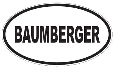 BAUMBERGER - Oval Magnet