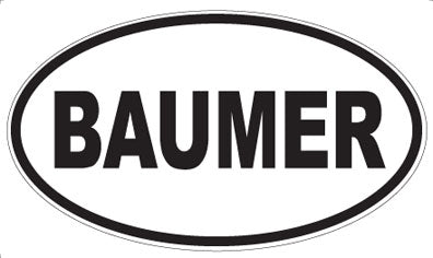 BAUMER - Oval Magnet