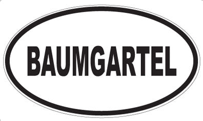 BAUMGARTEL - Oval Magnet