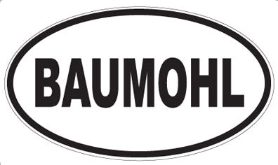 BAUMOHL - Oval Magnet