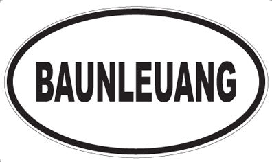 BAUNLEUANG - Oval Magnet