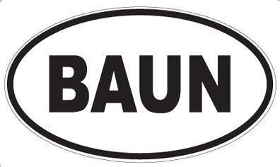 BAUN - Oval Magnet