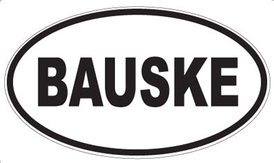 BAUSKE - Oval Magnet