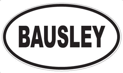 BAUSLEY - Oval Magnet