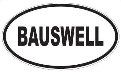 BAUSWELL - Oval Magnet