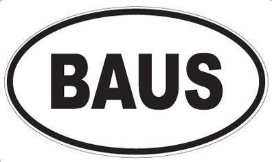 BAUS - Oval Magnet