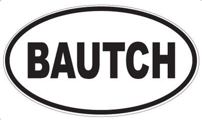 BAUTCH - Oval Magnet