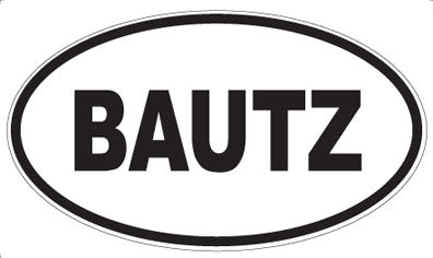 BAUTZ - Oval Magnet