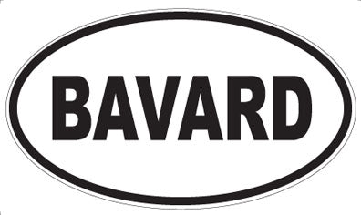 BAVARD - Oval Magnet