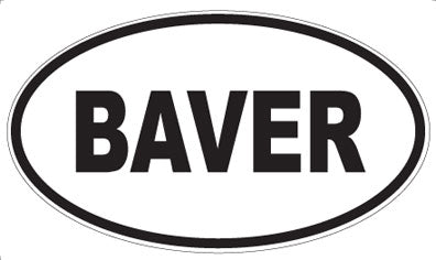 BAVER - Oval Magnet