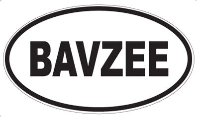 BAVZEE - Oval Magnet