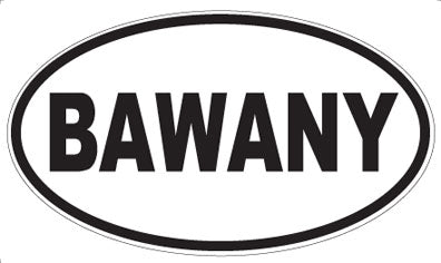 BAWANY - Oval Magnet