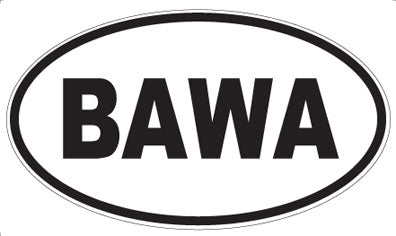 BAWA - Oval Magnet