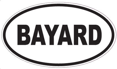BAYARD - Oval Sticker
