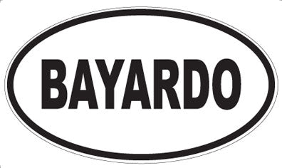 BAYARDO - Oval Magnet
