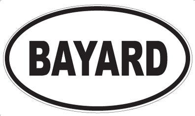 BAYARD - Oval Magnet