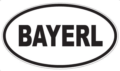 BAYERL - Oval Magnet