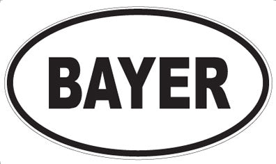 BAYER - Oval Magnet