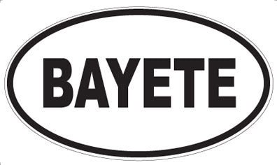BAYETE - Oval Magnet