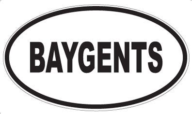 BAYGENTS - Oval Magnet