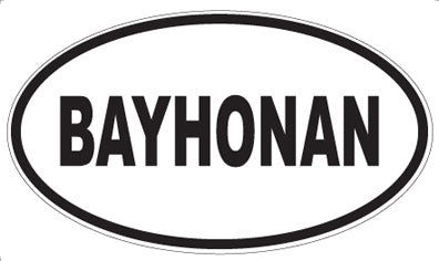 BAYHONAN - Oval Magnet
