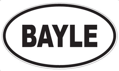 BAYLE - Oval Magnet