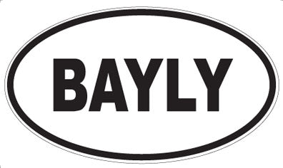 BAYLY - Oval Magnet