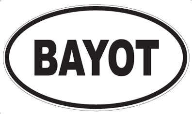 BAYOT - Oval Magnet