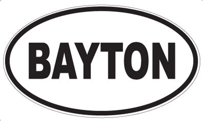 BAYTON - Oval Magnet