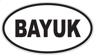 BAYUK - Oval Magnet