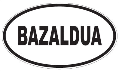 BAZALDUA - Oval Magnet