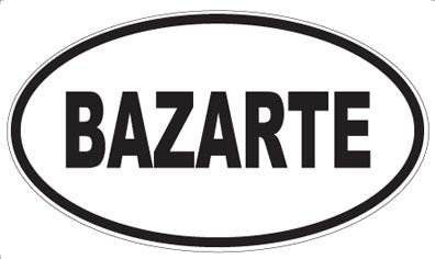 BAZARTE - Oval Magnet