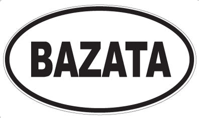BAZATA - Oval Magnet