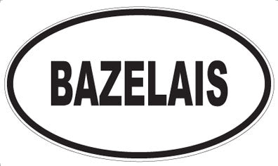 BAZELAIS - Oval Magnet