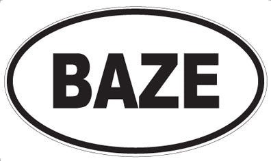 BAZE - Oval Magnet