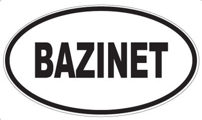 BAZINET - Oval Magnet