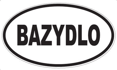 BAZYDLO - Oval Magnet